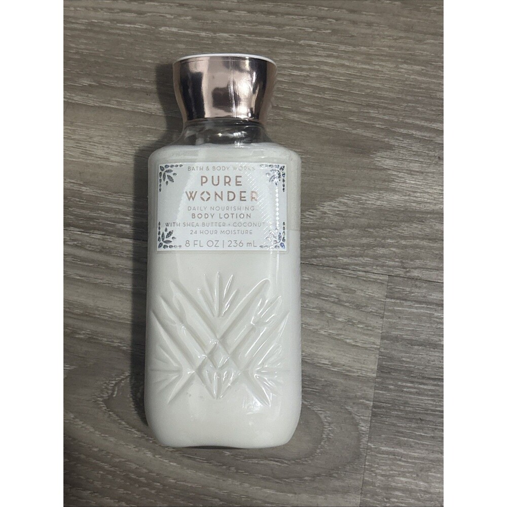 Bath & Body Works PURE WONDER Body Lotion 8 fl.oz Full Size NEW